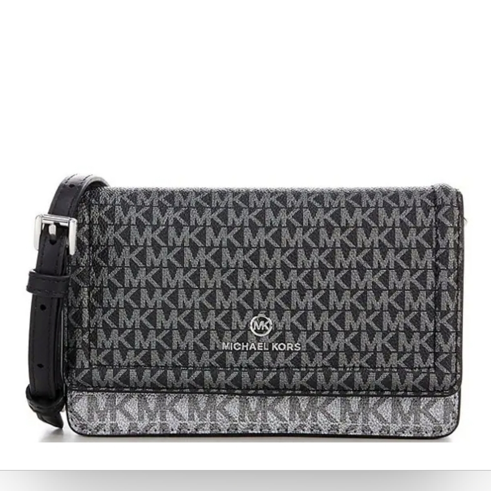 Michael kors Jet Set Signature Logo Small Phone Crossbody